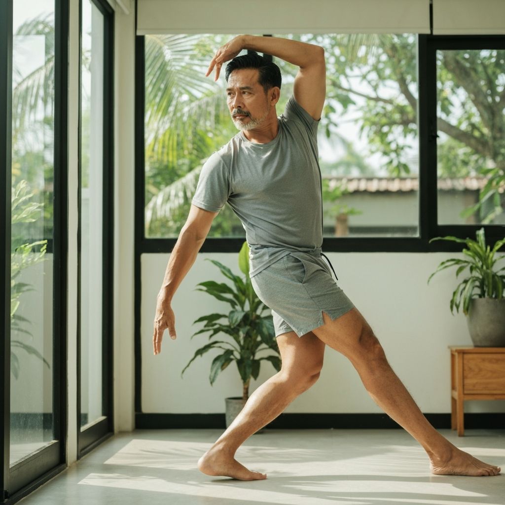 Peregangan untuk fleksibilitas